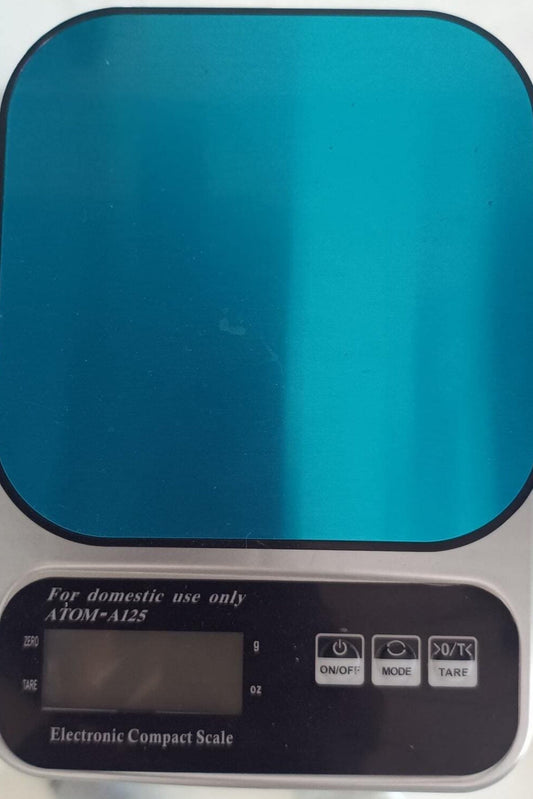 Atom-A125 Digital Weighing Machine – Compact &amp; Accurate for Home Use